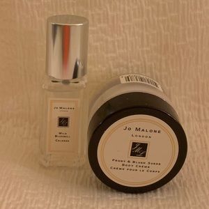 Jo Malone Wild Bluebell and Peony & Blush Suede